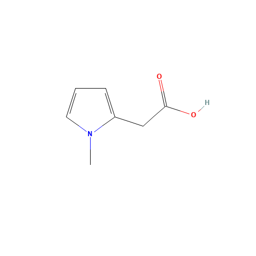 21898-59-9 1-METHYL-PYRROLE-2-ACETIC ACID chemical structure