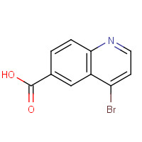 219763-87-8 4-bromoquinoline-6-carboxylic acid chemical structure