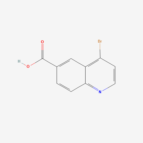219763-87-8 4-bromoquinoline-6-carboxylic acid chemical structure