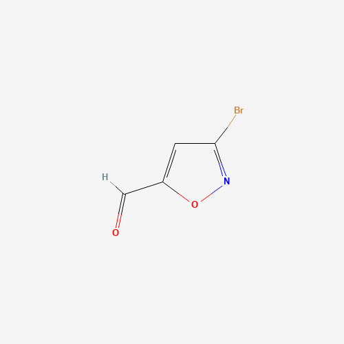 220780-57-4 3-BROMO-5-ISOXAZOLECARBOXALDEHYDE chemical structure