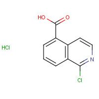 223671-54-3 1-chloroisoquinoline-5-carboxylic acid hydrochloride chemical structure