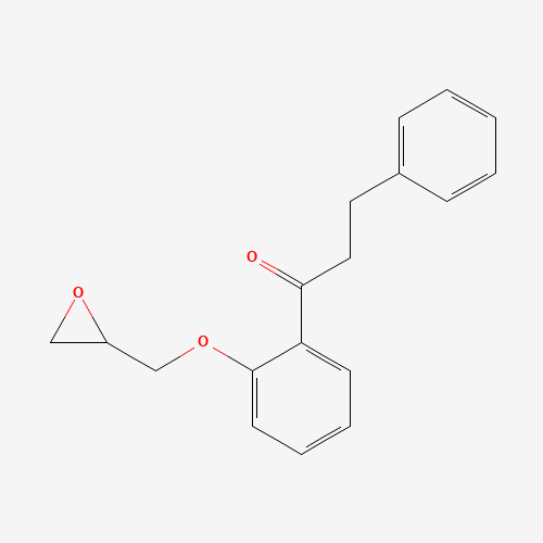 22525-95-7 2'-(Oxiranylmethoxy)-3-phenylpropiophenon chemical structure