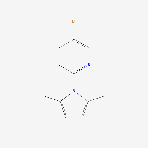 228710-82-5 5-bromo-2-(2,5-dimethyl-1H-pyrrol-1-yl)pyridine chemical structure