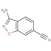 229623-53-4 1,2-Benzisoxazole-6-carbonitrile,3-amino-(9CI) chemical structure