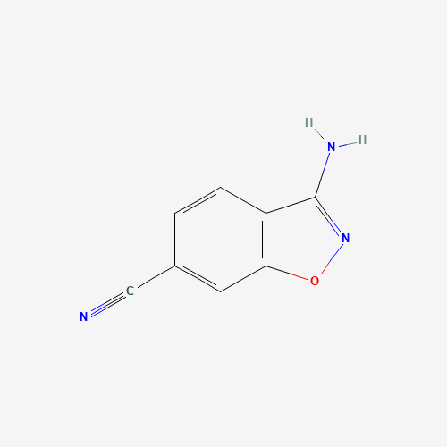 229623-53-4 1,2-Benzisoxazole-6-carbonitrile,3-amino-(9CI) chemical structure