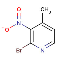 23056-45-3 2-BROMO-3-NITRO-4-PICOLINE chemical structure