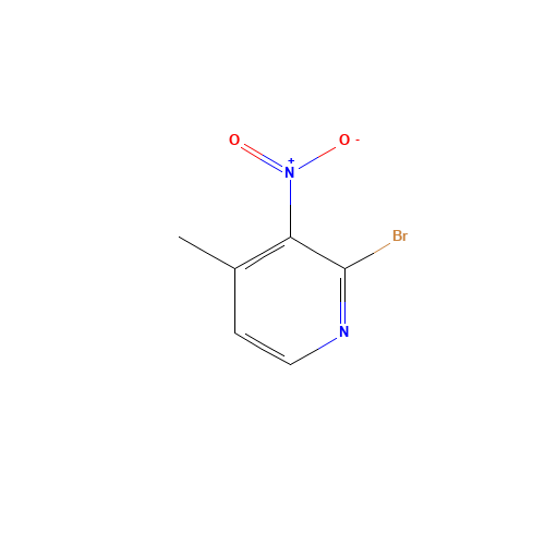 23056-45-3 2-BROMO-3-NITRO-4-PICOLINE chemical structure