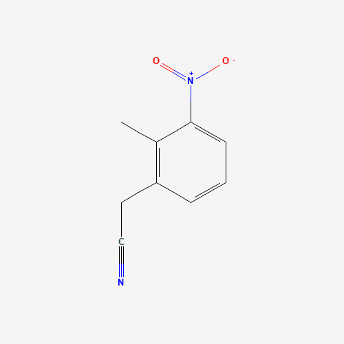 23876-14-4 2-METHYL-3-NITROBENZYL CYANIDE chemical structure