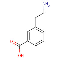 2393-21-7 3-(2-AMINOETHYL)BENZOIC ACID chemical structure