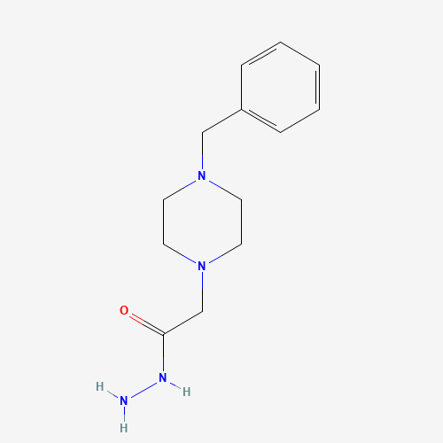 24632-70-0 1-Piperazineaceticacid,4-(phenylmethyl)-,hydrazide chemical structure