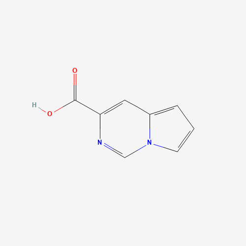 251102-27-9 Pyrrolo[1,2-c]pyrimidine-3-carboxylic acid (9CI) chemical structure