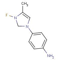 252340-70-8 3-Fluoro-4-(4-methyl-1H-imidazol-1-yl)benzenamine chemical structure