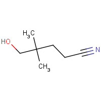 25252-68-0 5-hydroxy-4,4-dimethylvaleronitrile chemical structure