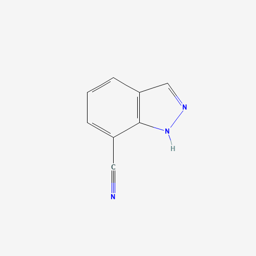 256228-64-5 1H-INDAZOLE-7-CARBONITRILE chemical structure