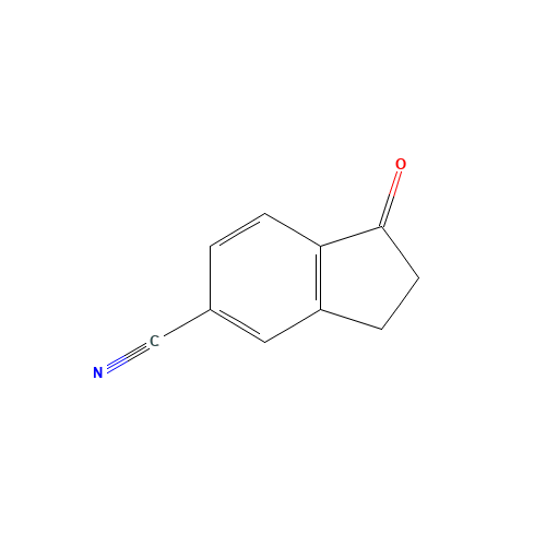 25724-79-2 1-OXO-2,3-DIHYDRO-1H-INDENE-5-CARBONITRILE chemical structure