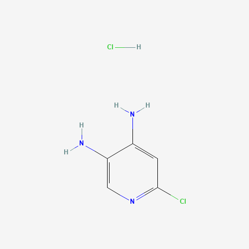 2604-40-2 6-chloropyridine-3,4-diamine hydrochloride chemical structure