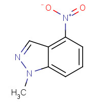 26120-43-4 1-Methyl-4-nitro-1H-indazole chemical structure