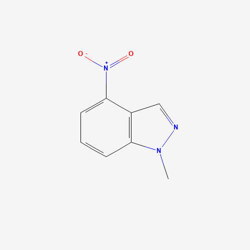 26120-43-4 1-Methyl-4-nitro-1H-indazole chemical structure
