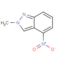 26120-44-5 2-Methyl-4-nitro-2H-indazole chemical structure