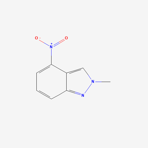 26120-44-5 2-Methyl-4-nitro-2H-indazole chemical structure