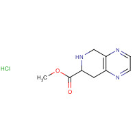 264624-28-4 methyl 5,6,7,8-tetrahydropyrido[4,3-b]pyrazine-7-carboxylate hydrochloride chemical structure