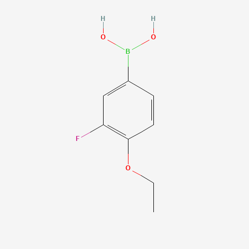 279263-10-4 4-ETHOXY-3-FLUOROPHENYLBORONIC ACID chemical structure