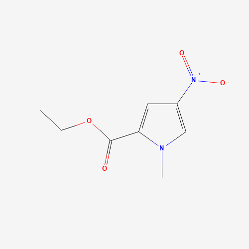 2853-29-4 1-METHYL-4-NITRO-1H-PYRROLE-2-CARBOXYLIC ACID ETHYL ESTER chemical structure
