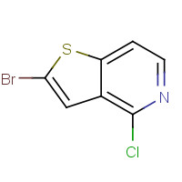28948-61-0 2-BROMO-4-CHLOROTHIENO[3,2-C]PYRIDINE chemical structure