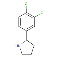298690-82-1 2-(3,4-DICHLOROPHENYL)PYRROLIDINE chemical structure
