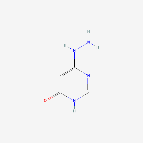 29939-37-5 4(1H)-Pyrimidinone,6-hydrazino-(9CI) chemical structure