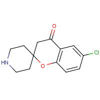 300552-38-9 SPIRO[2H-1-BENZOPYRAN-2,4'-PIPERIDIN]-4(3H)-ONE,6-CHLORO-,HYDROCHLORIDE chemical structure