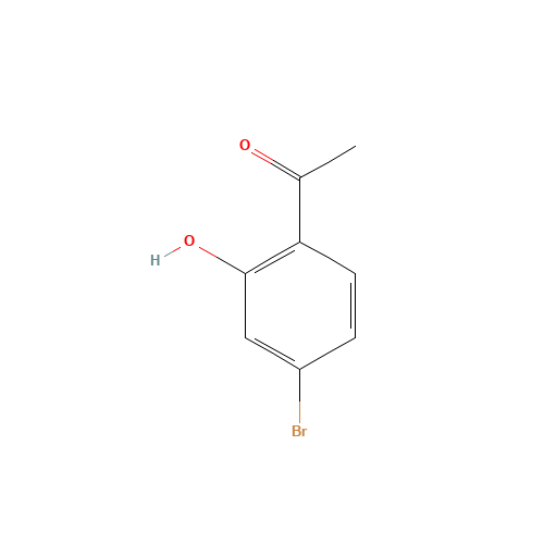 30186-18-6 4-BROMO-2-HYDROXYACETOPHENONE chemical structure