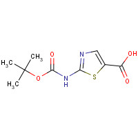 302964-02-9 2-N-BOC-AMINO-THIAZOLE-5-CARBOXYLIC ACID chemical structure