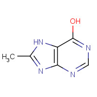 30467-02-8 8-Methyl-7H-purin-6-ol chemical structure