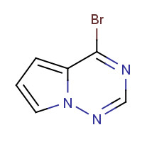 310436-61-4 4-bromopyrrolo[1,2-f][1,2,4]triazine chemical structure