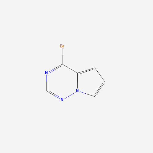 310436-61-4 4-bromopyrrolo[1,2-f][1,2,4]triazine chemical structure