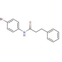 316146-27-7 N-(4-bromophenyl)-3-phenylpropanamide chemical structure