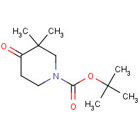 324769-06-4 1-(TERT-BUTOXYCARBONYL)-3,3-DIMETHYL-4-OXOPIPERIDINE chemical structure