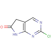 335654-08-5 2-chloro-5H-pyrrolo[2,3-d]pyrimidin-6(7H)-one chemical structure