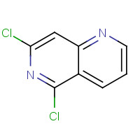 337958-60-8 5,7-dichloro-1,6-naphthyridine chemical structure