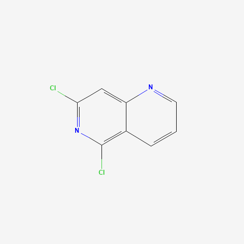 337958-60-8 5,7-dichloro-1,6-naphthyridine chemical structure