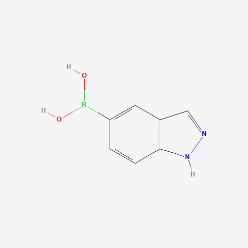 338454-14-1 1H-INDAZOLE-5-BORONIC ACID chemical structure