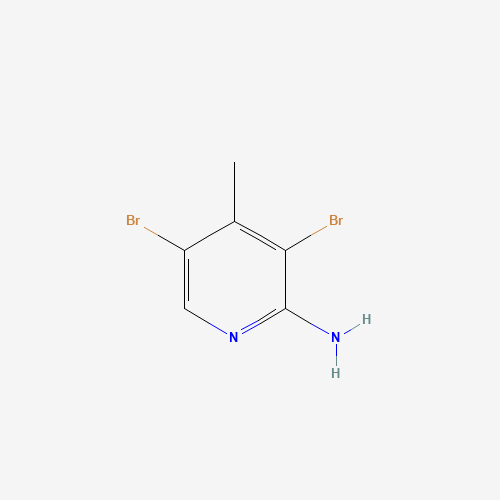 3430-29-3 2-Amino-3,5-dibromo-4-methylpyridine chemical structure