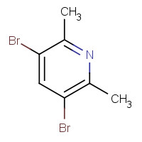 3430-34-0 2,6-Dimethyl-3,5-dibromopyridine chemical structure