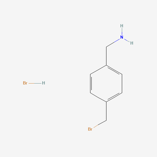34403-47-9 4-(BROMOMETHYL)BENZYLAMINE Hydrobromide chemical structure