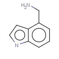 3468-18-6 4-AMINOMETHYLINDOLE chemical structure