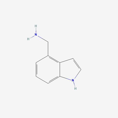 3468-18-6 4-AMINOMETHYLINDOLE chemical structure