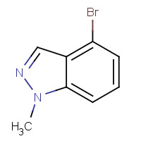 365427-30-1 4-BROMO-1-METHYL-1H-INDAZOLE chemical structure
