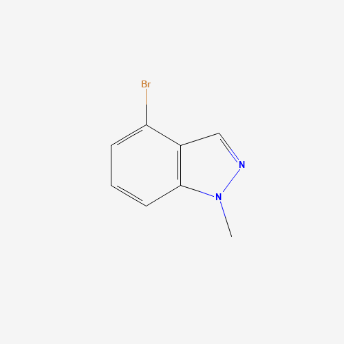 365427-30-1 4-BROMO-1-METHYL-1H-INDAZOLE chemical structure