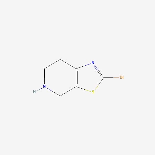 365996-07-2 2-BROMO-4,5,6,7-TETRAHYDROTHIAZOLO[5,4-C]PYRIDINE HYDROCHLORIDE chemical structure